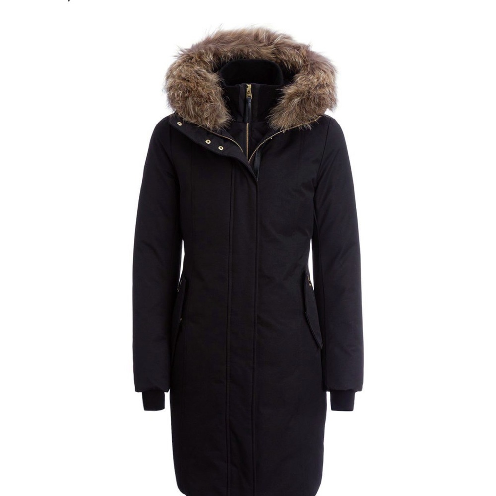 Mackage Harlowe Puffer Coat with Fur Trim